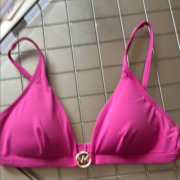 Pink Michael Kors Women's Bikini Top - Picture 5 of 6